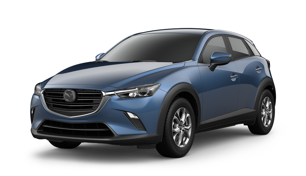 2021 Mazda CX-3 Eternal Blue Mica | Knudtsen Foothills Mazda in Spokane WA