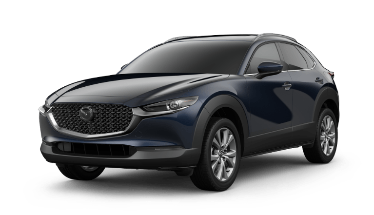 2021 Mazda CX-30 Deep Crystal Blue Mica | Knudtsen Foothills Mazda in Spokane WA