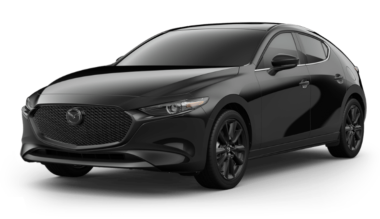 2021 Mazda3 Hatchback Jet Black Mica | Knudtsen Foothills Mazda in Spokane WA