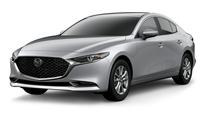 2021 Mazda3 Sedan Sonic Silver Metallic | Knudtsen Foothills Mazda in Spokane WA