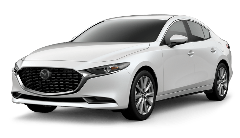 2021 Mazda3 Sedan Snowflake White Pearl | Knudtsen Foothills Mazda in Spokane WA