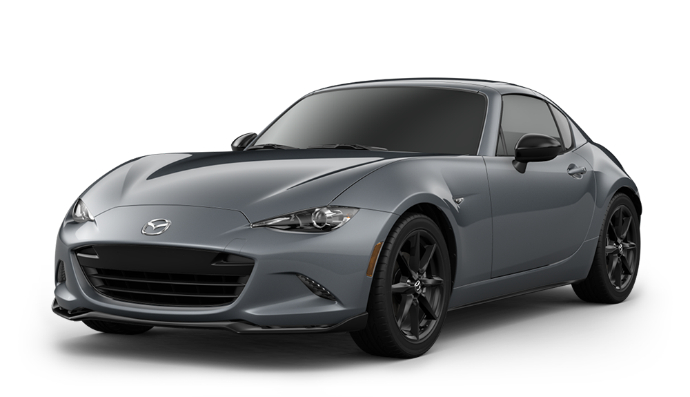 2022 Mazda MX5 Miata RF club Polymetal Gray Metallic | Knudtsen Foothills Mazda in Spokane WA