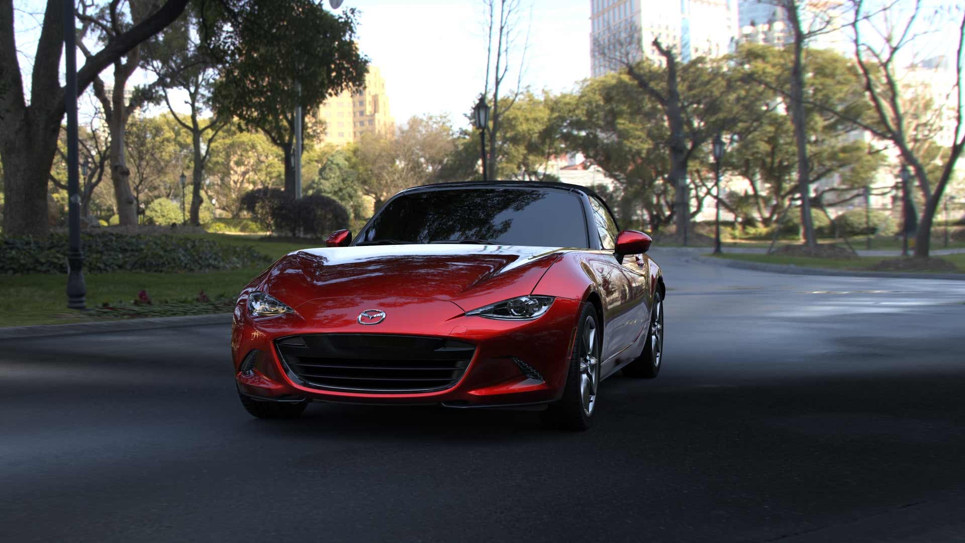 2022 Mazda MX5 Miata Grand Touring Soul Red Crystal Metallic | Knudtsen Foothills Mazda in Spokane WA
