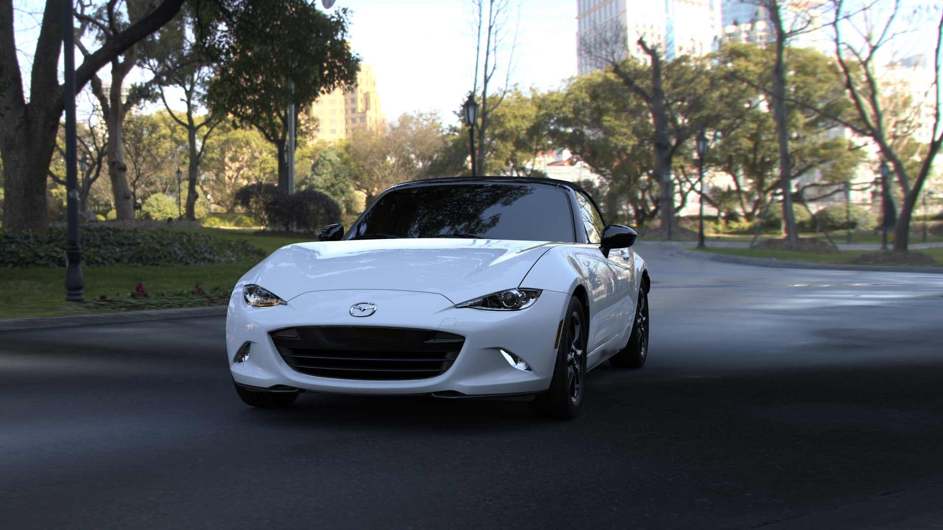 2022 Mazda MX5 Miata Sport club Arctic White | Knudtsen Foothills Mazda in Spokane WA