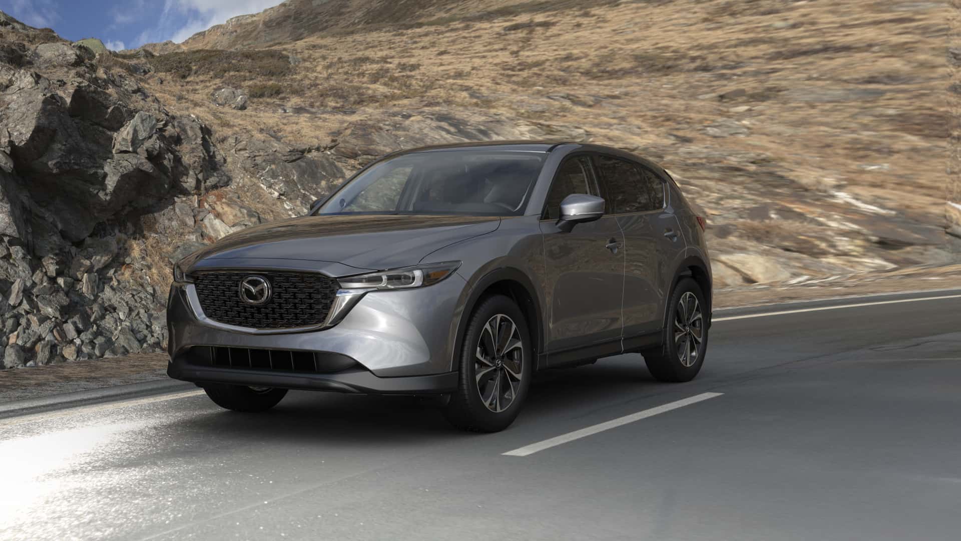 2023 Mazda CX-5 2.5 S Premium Machine Gray Metallic | Knudtsen Foothills Mazda in Spokane WA