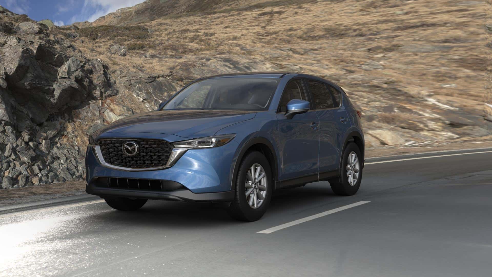 2023 Mazda CX-5 2.5 S Select Eternal Blue Mica | Knudtsen Foothills Mazda in Spokane WA