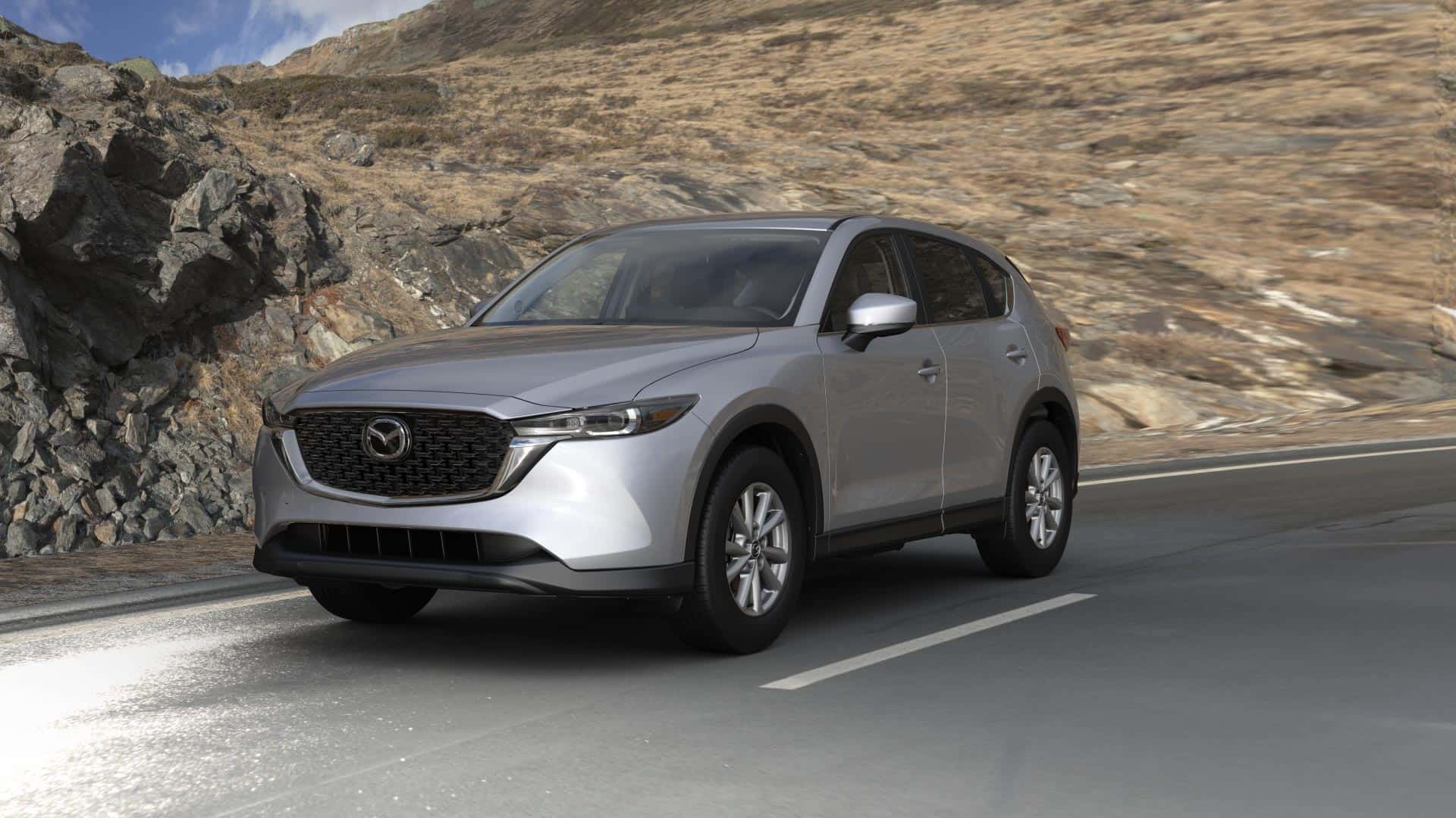 2023 Mazda CX-5 2.5 S Select Sonic Silver Metallic | Knudtsen Foothills Mazda in Spokane WA